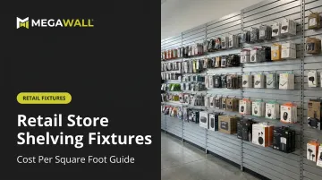 Retail Store Shelving Fixtures: Cost Per Square Foot Guide
