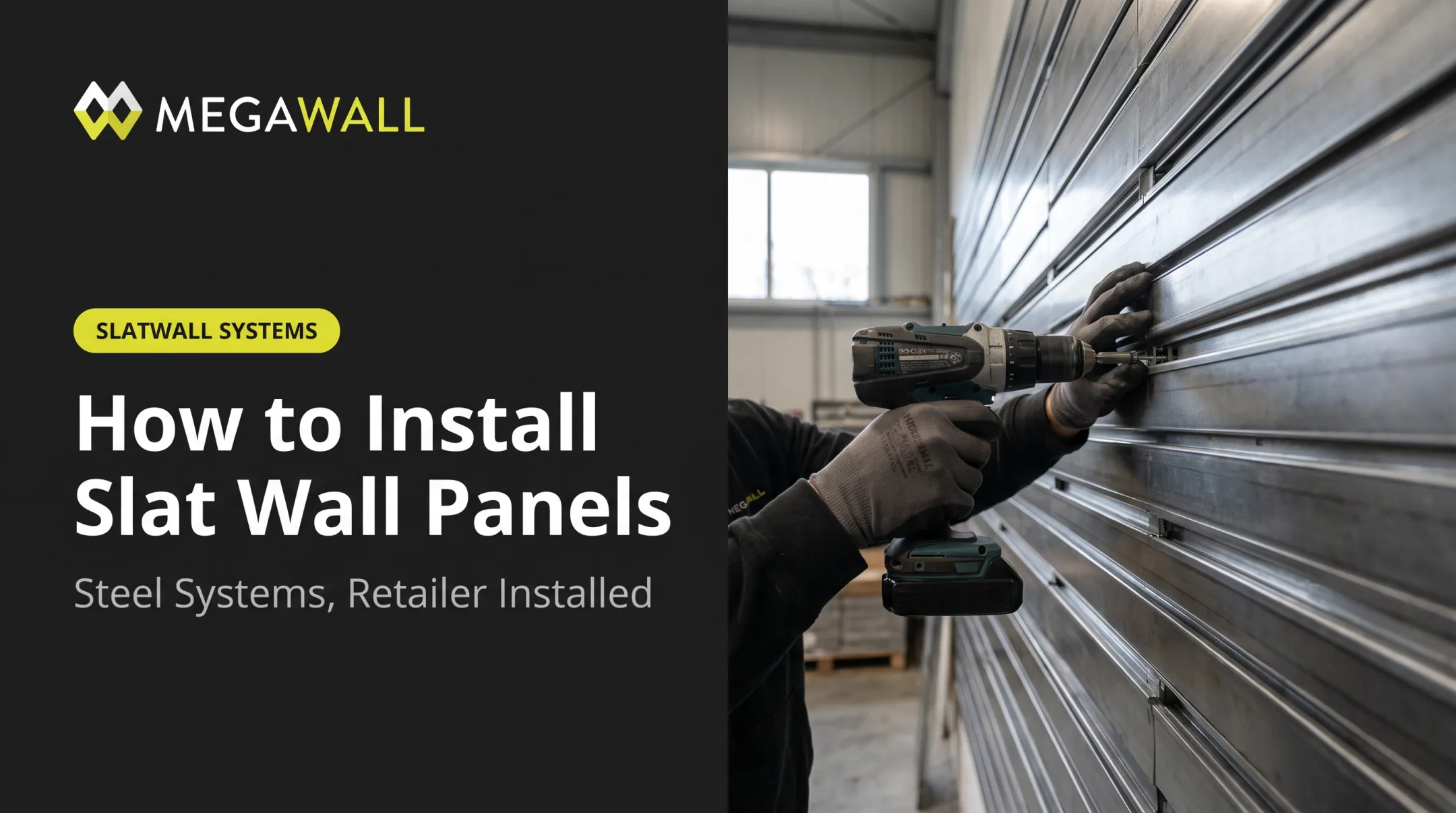 How to Install Slat Wall Panels