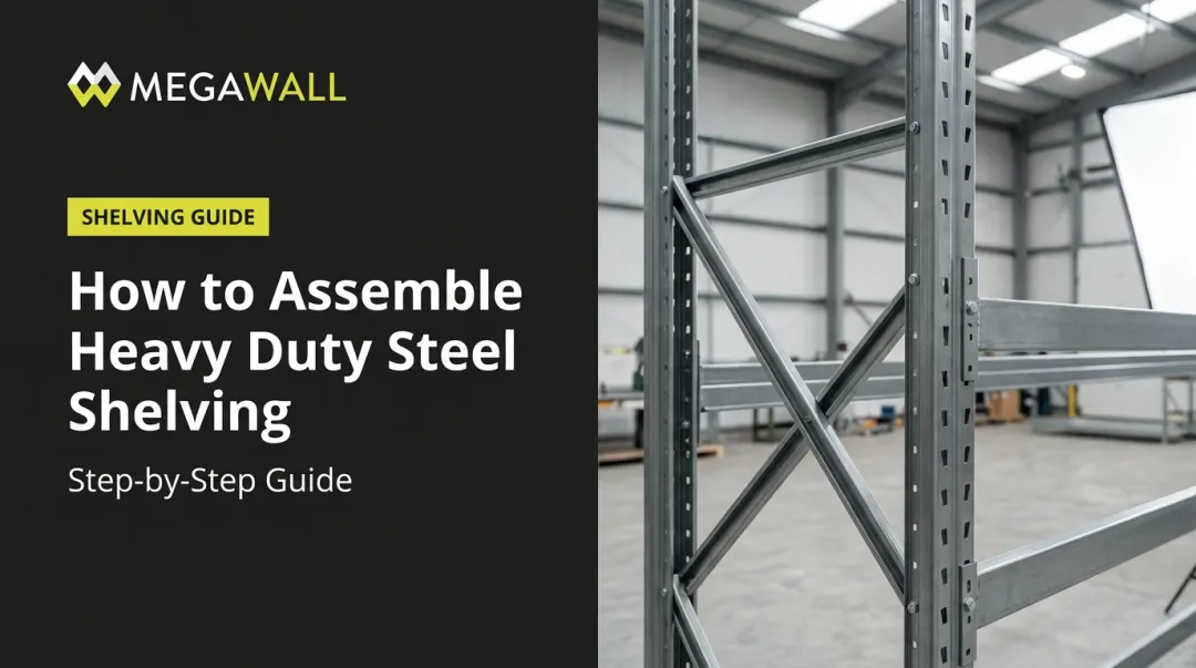 How to Assemble Heavy Duty Steel Shelving: Step-by-Step Guide