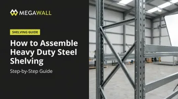 How to Assemble Heavy Duty Steel Shelving: Step-by-Step Guide