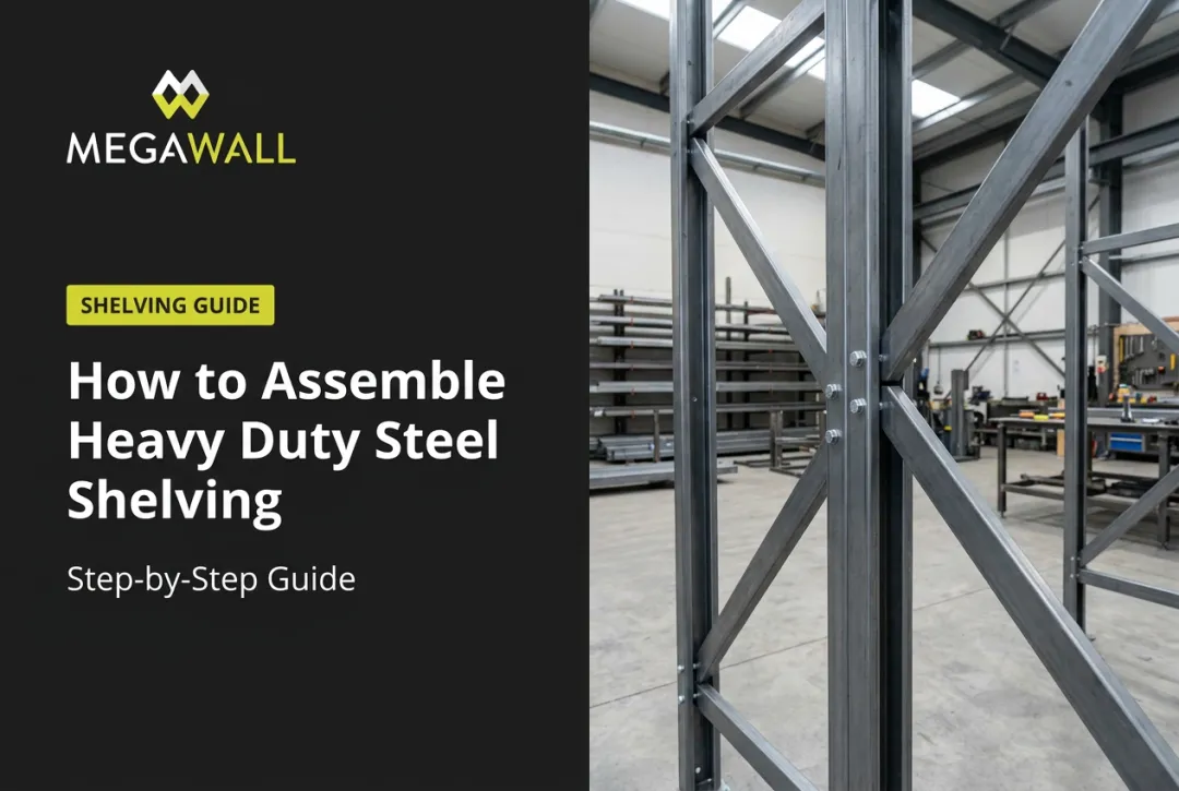 How to Assemble Heavy Duty Steel Shelving: Step-by-Step Guide
