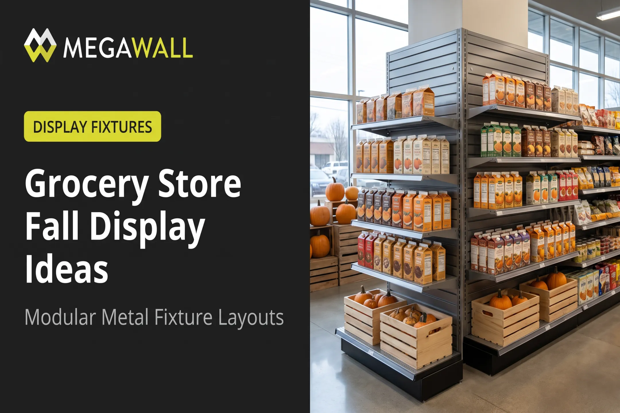 Grocery Store Fall Display Ideas