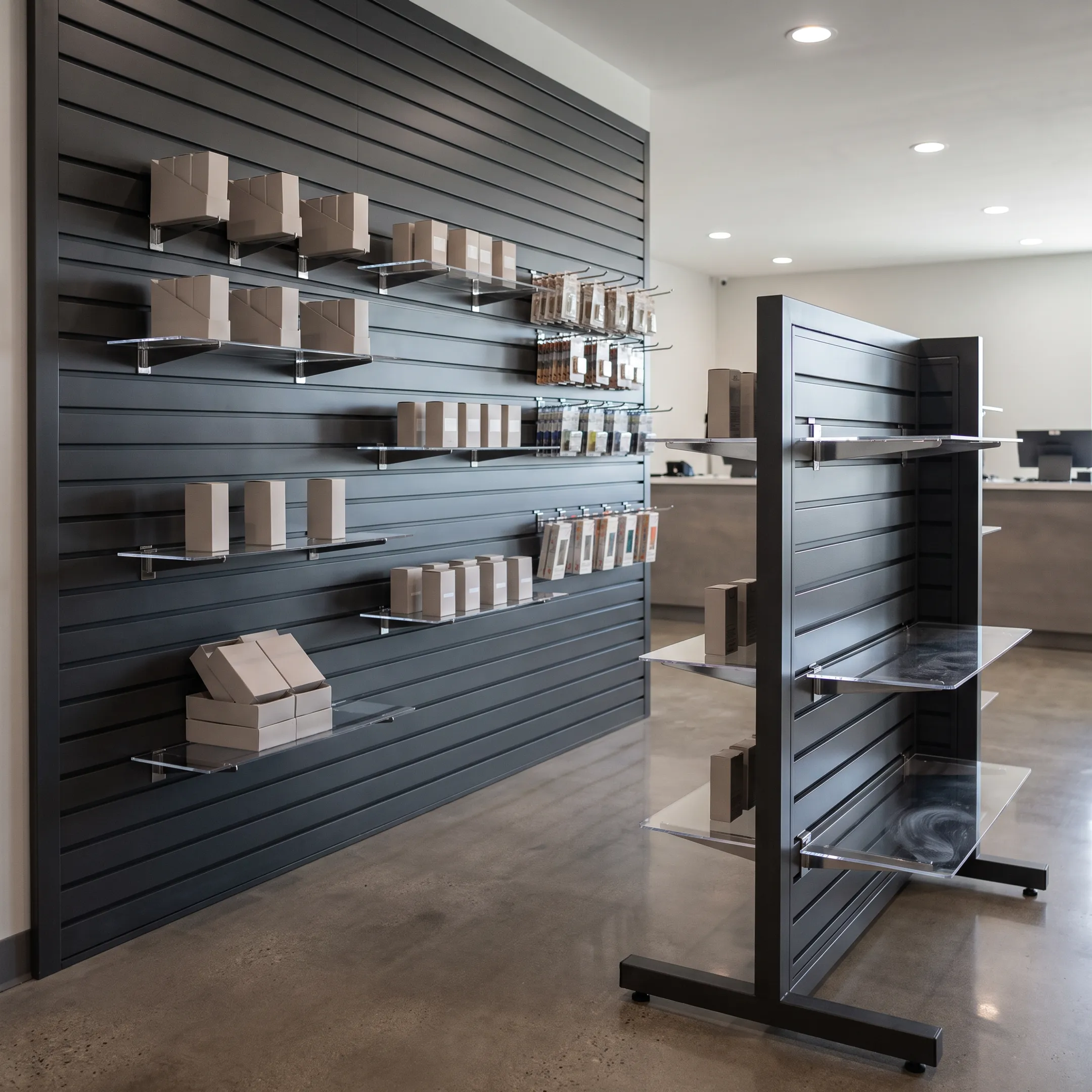 Cannabis dispensary display