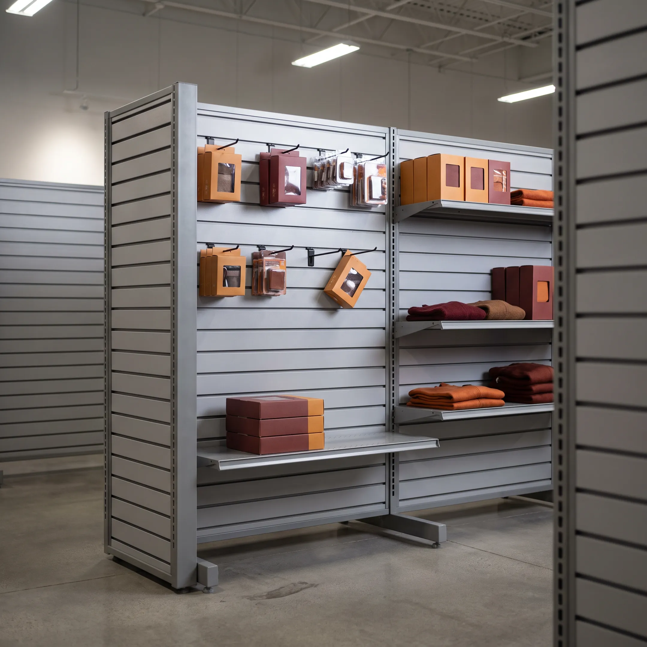 Seasonal retail merchandising display