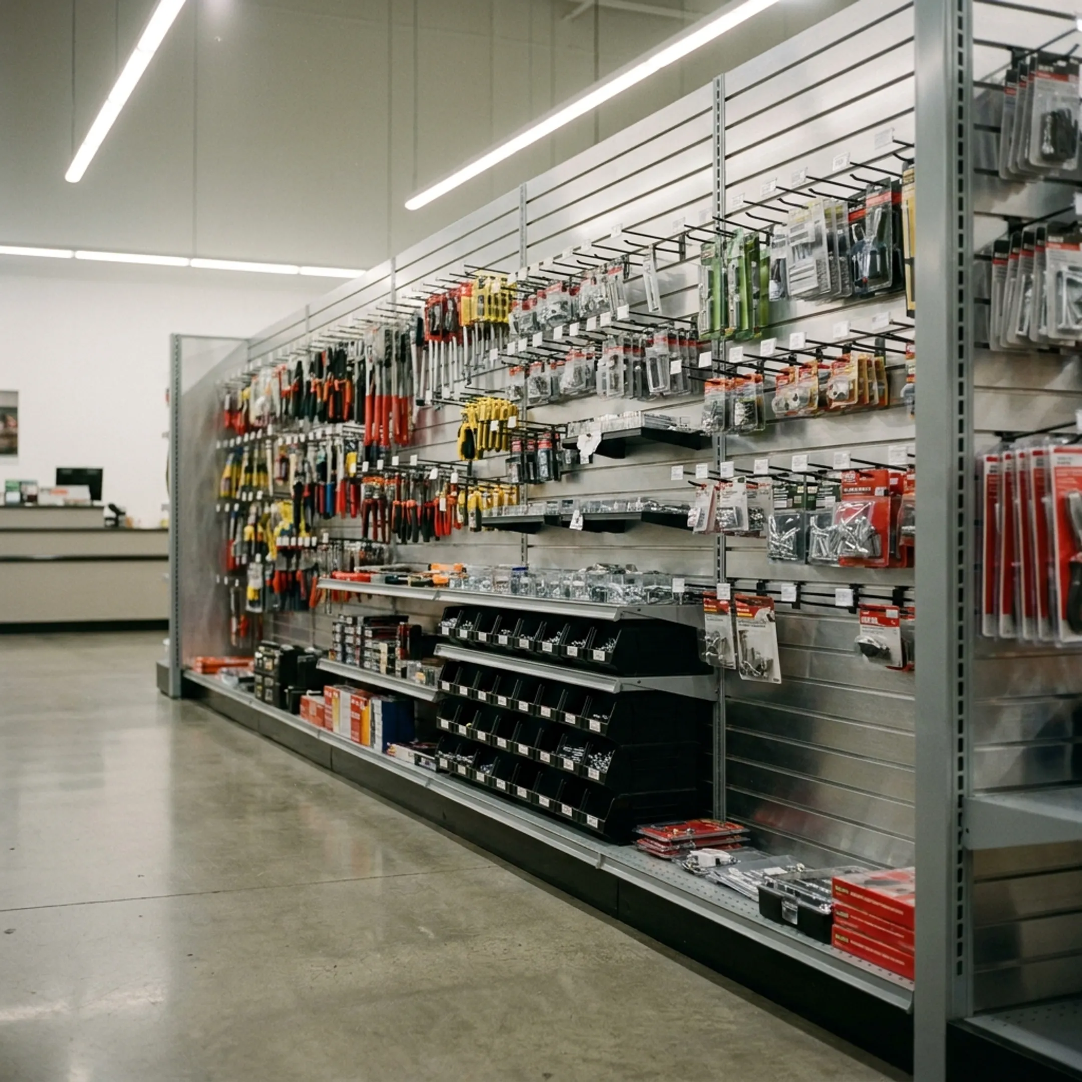 Hardware store retail display