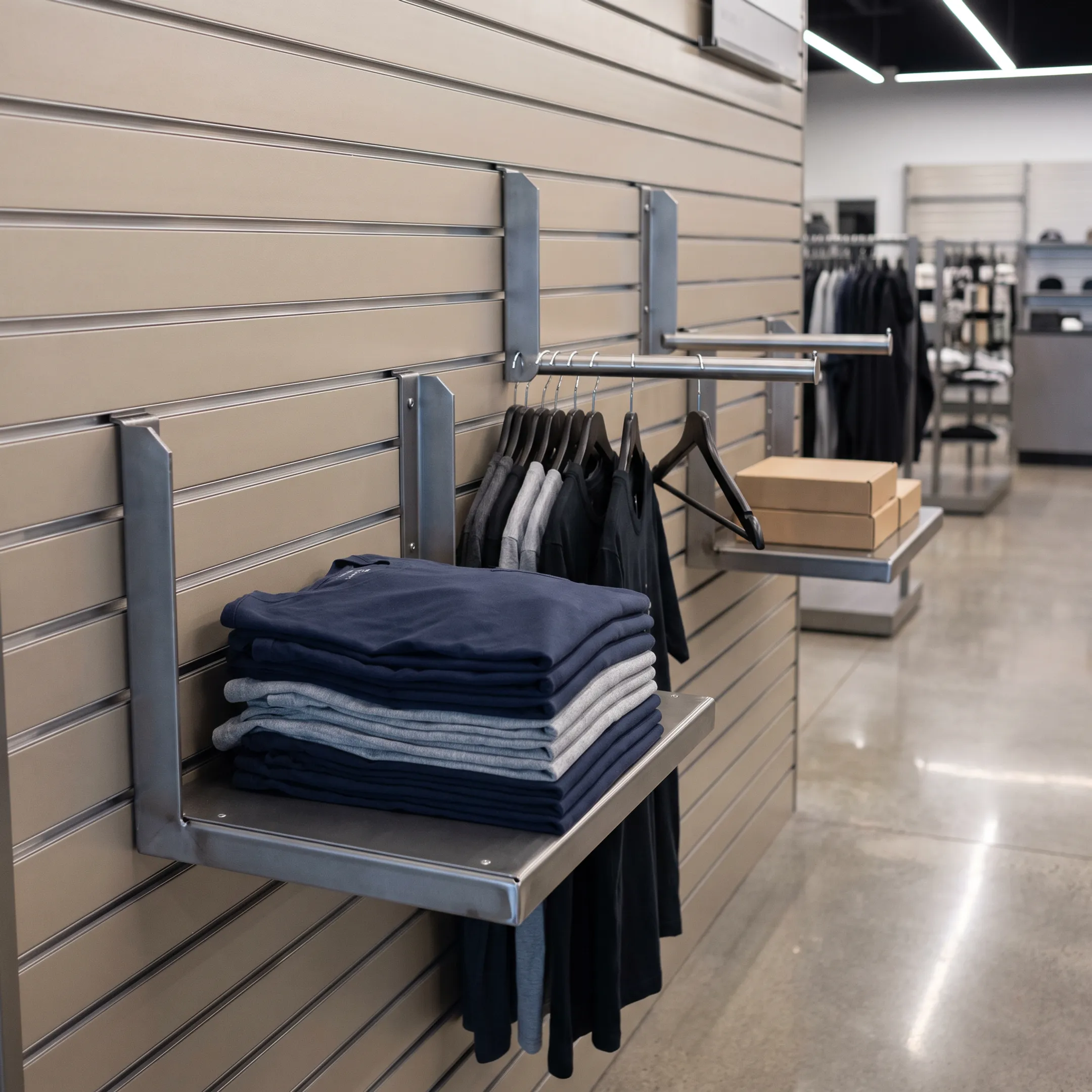 Retail store shelf brackets