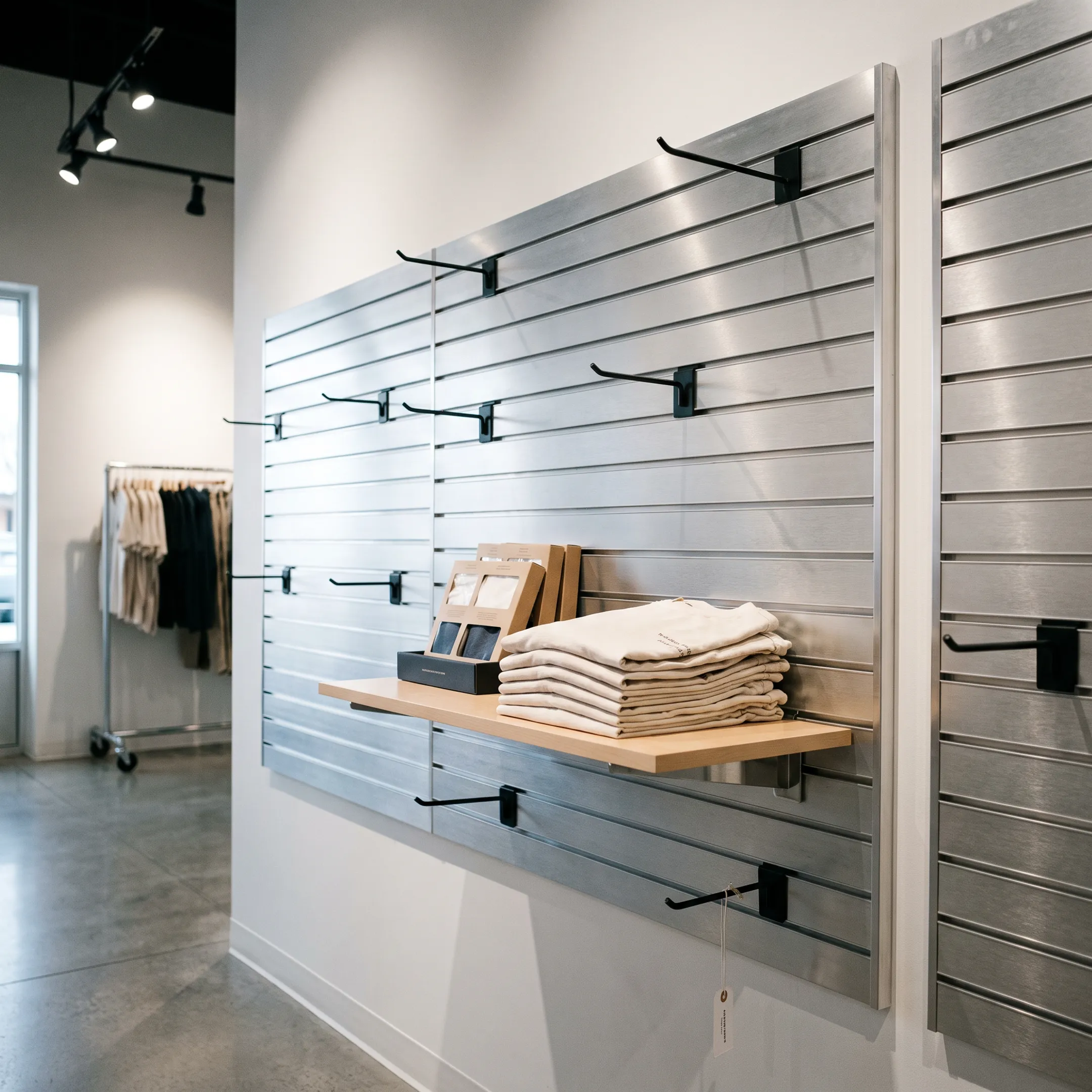 Retail Stores slatwall display