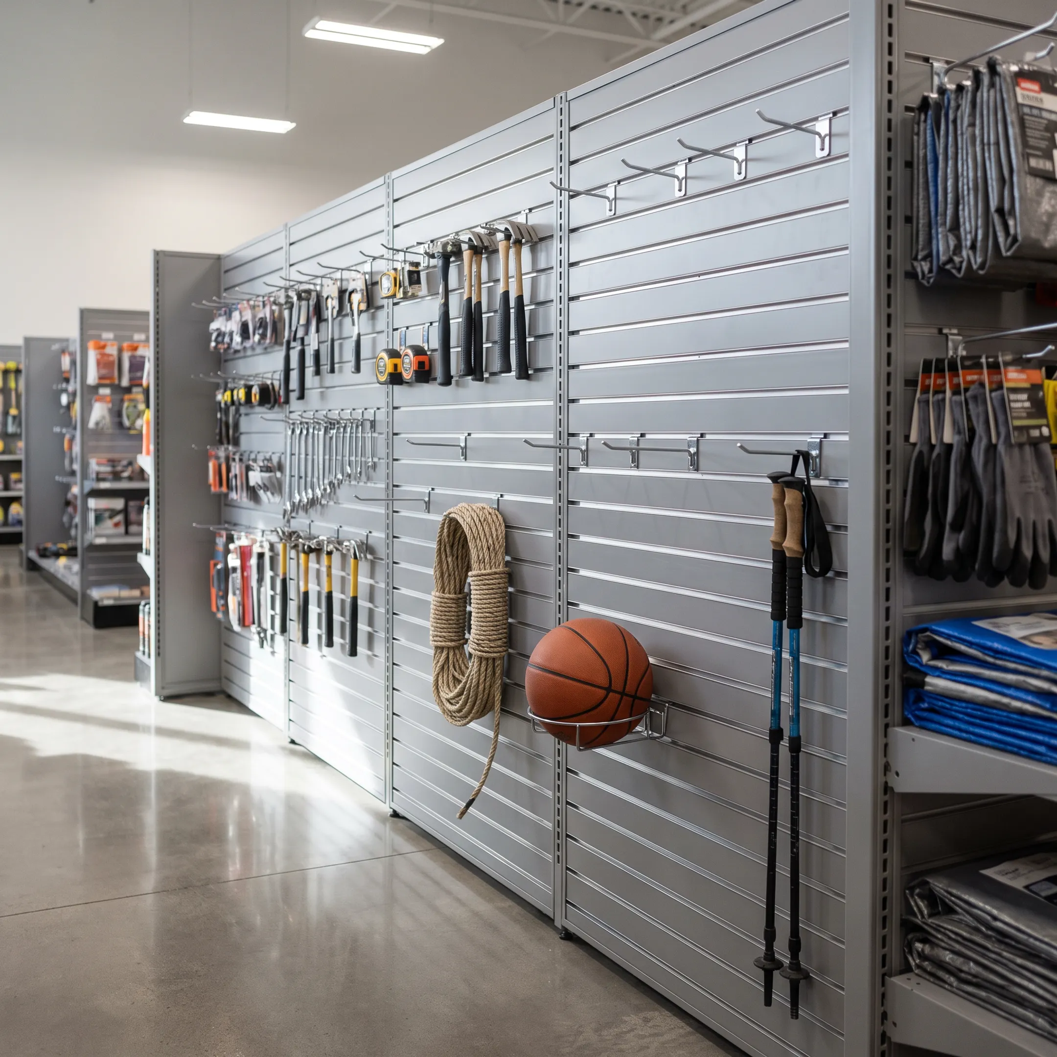 Hardware and Sporting Goods Stores display