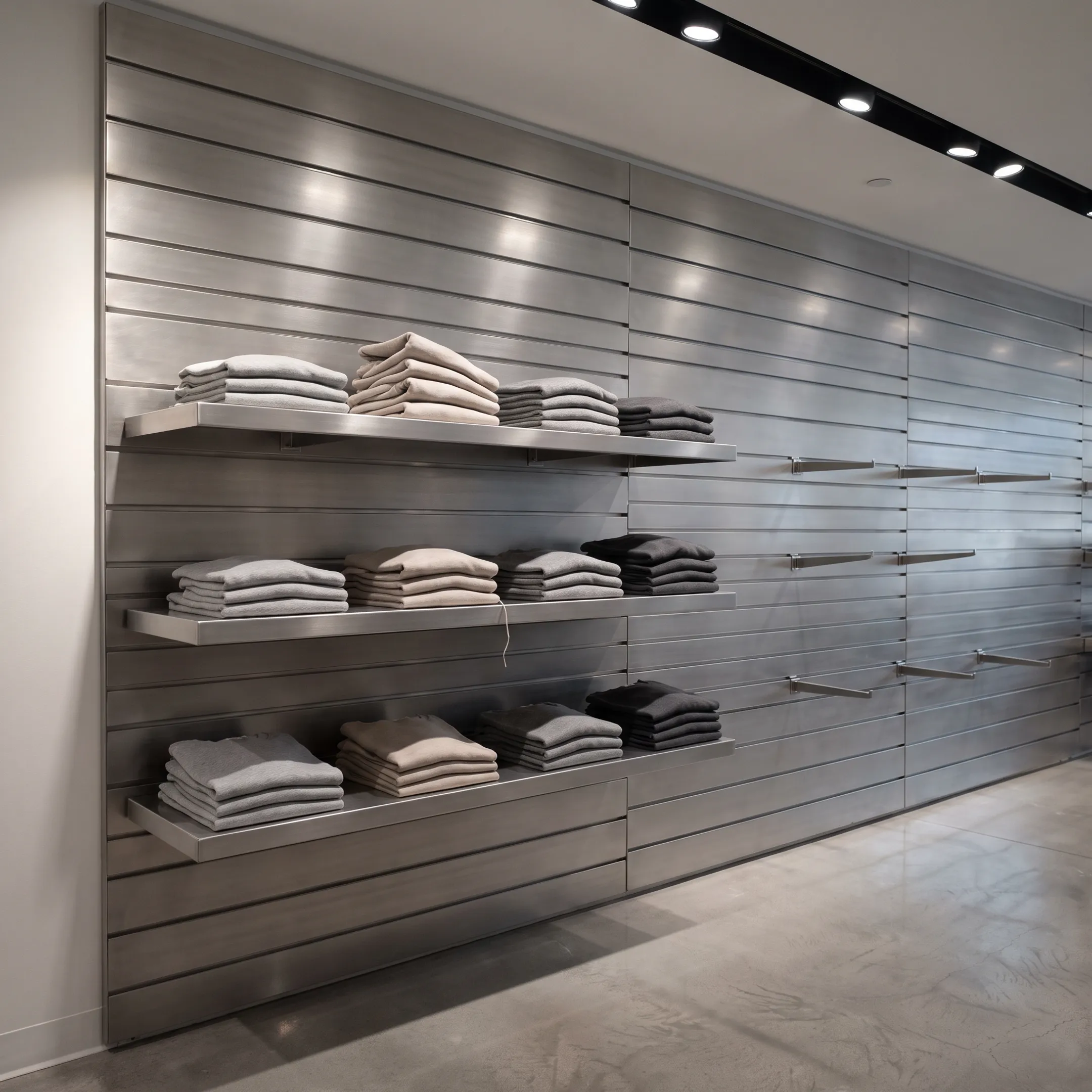 Retail store shelving display