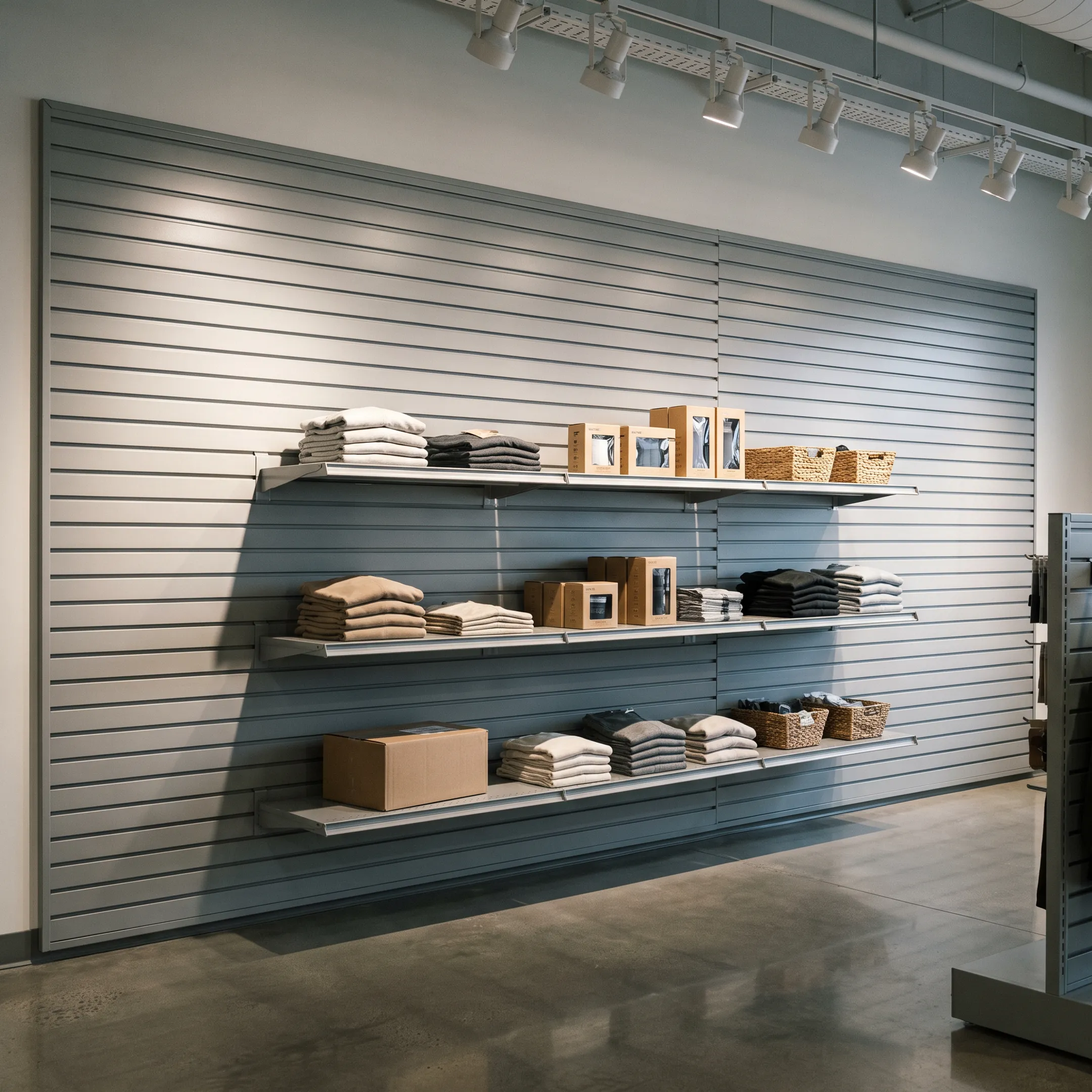 General merchandise retail shelving display