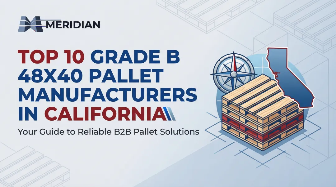 Cover image for Top 10 Grade B 48x40 Pallet Manufacturers in California