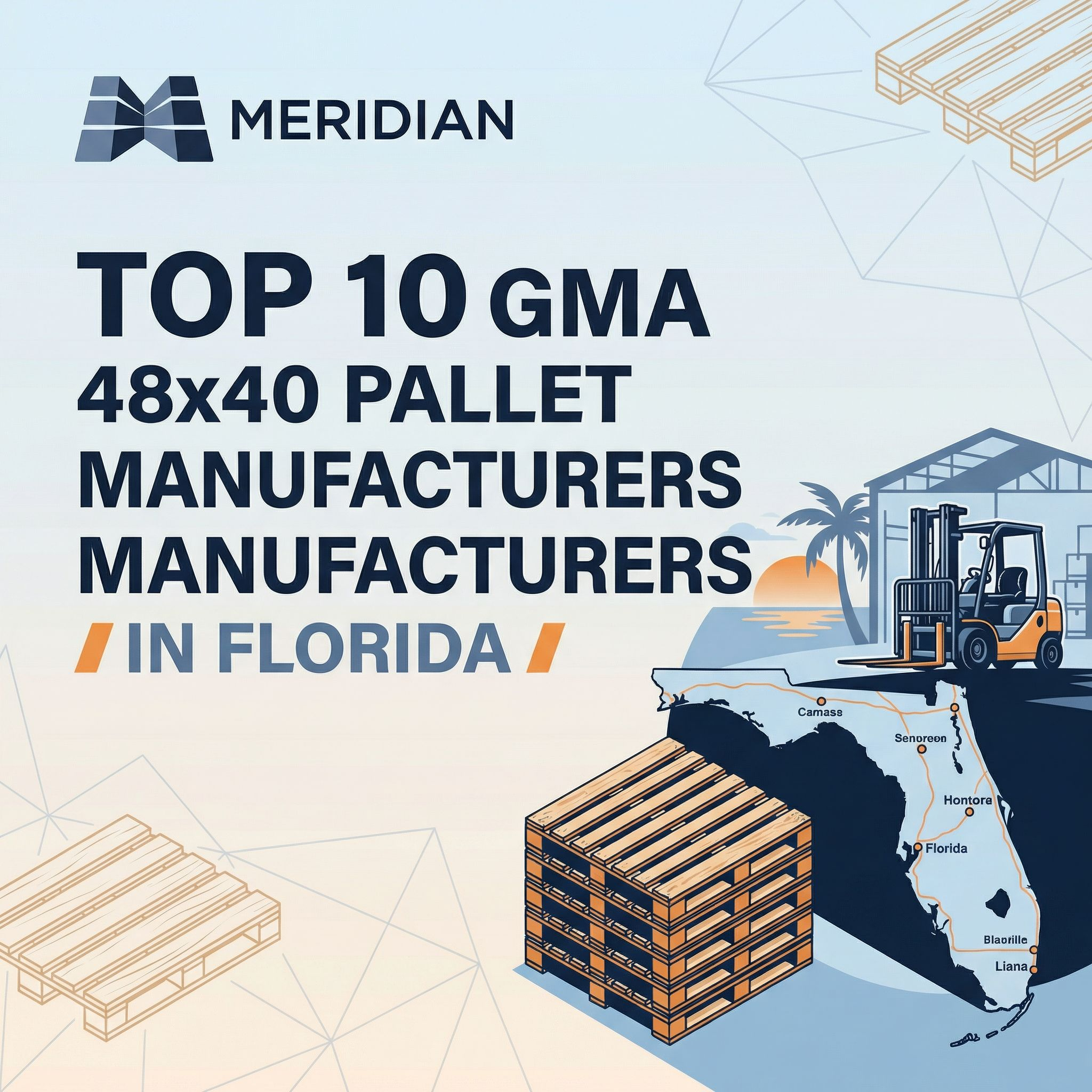 Top 10 AAA GMA 48x40 Pallet Manufacturers in Florida