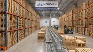 Meridian nationwide vetted pallet supplier network warehouse operations