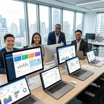 Modern dashboard displaying pallet management analytics and supply chain metrics