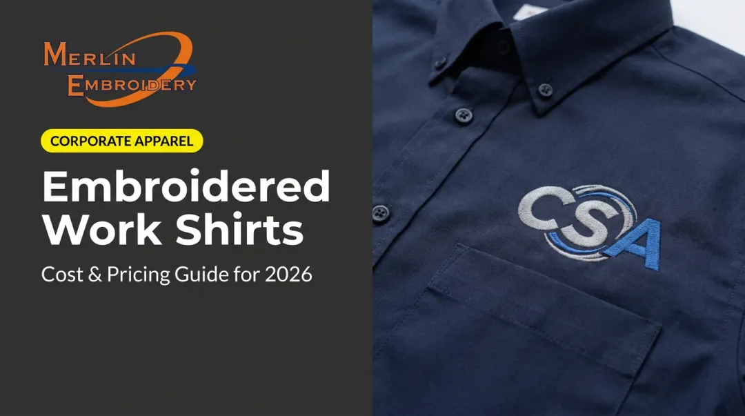 Embroidered Work Shirts: Cost & Pricing Guide for 2026