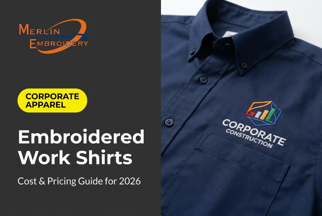 Embroidered Work Shirts: Cost & Pricing Guide for 2026