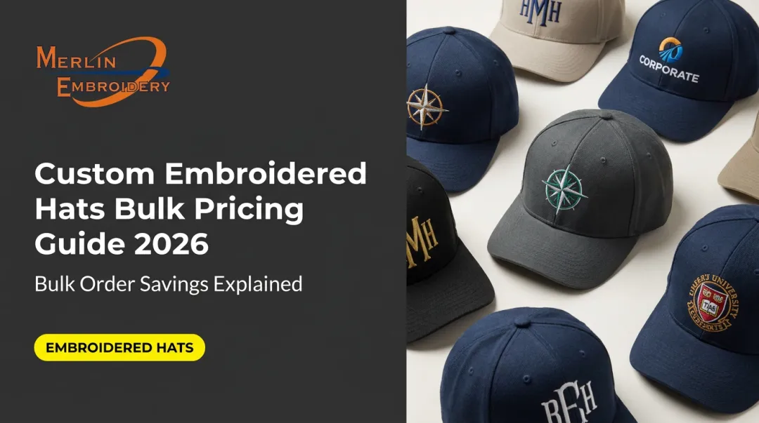 Custom Embroidered Hats Bulk Pricing Guide 2026