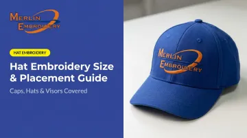 Hat Embroidery Size & Placement Guide