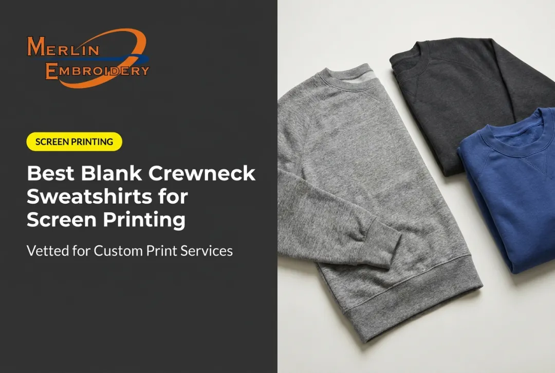 Best Blank Crewneck Sweatshirts for Screen Printing