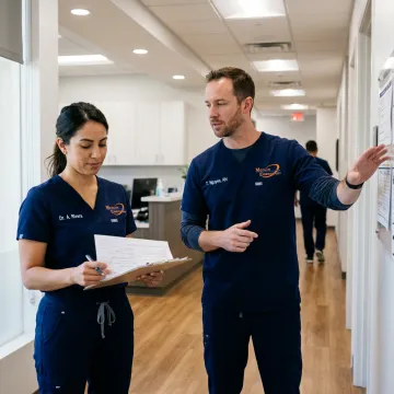Custom Embroidered Scrubs — Professional Uniforms