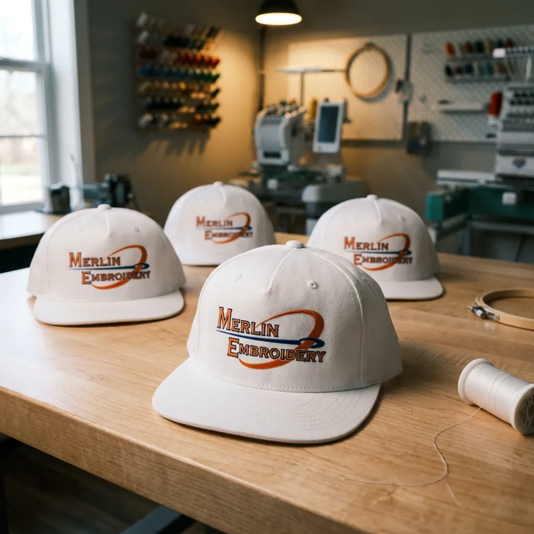 Custom Embroidered Captain Hats