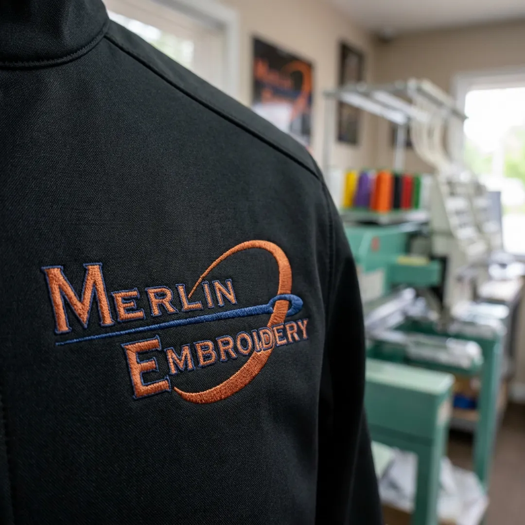 Custom Embroidered Jackets — Logo Embroidery