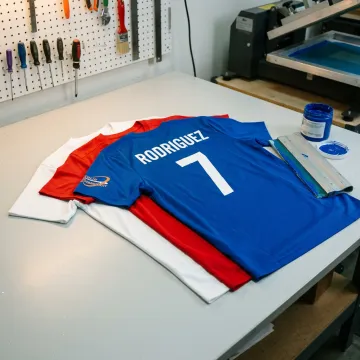 Custom Team Soccer Jerseys — Your Design & Numbers