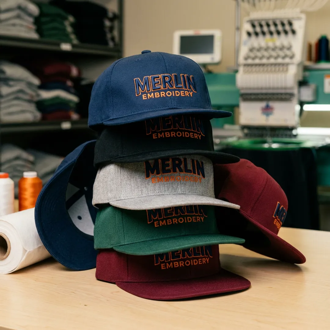 Custom New Era Hats — Embroidery & Printing