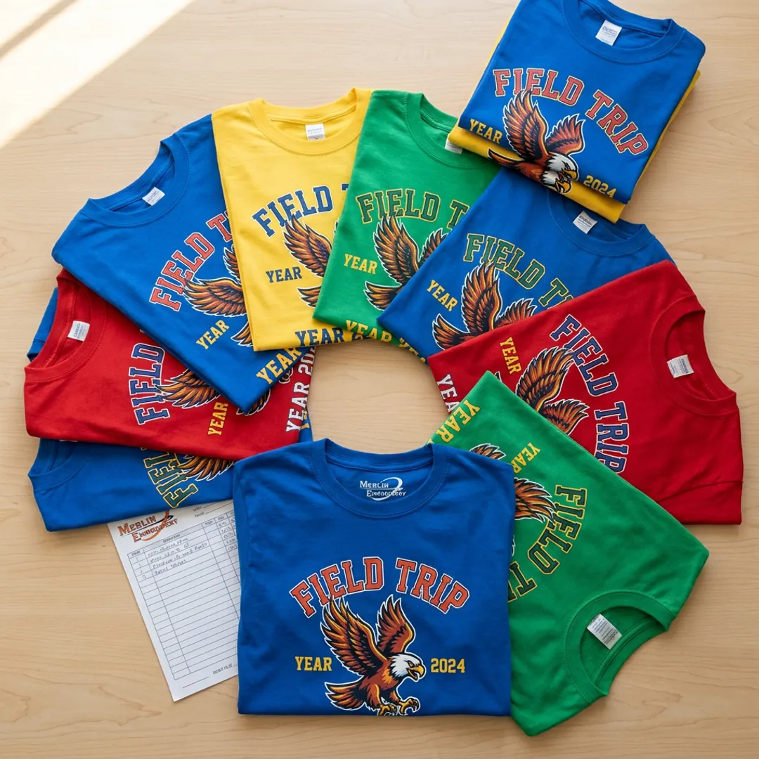 Custom School Field Trip T-Shirts