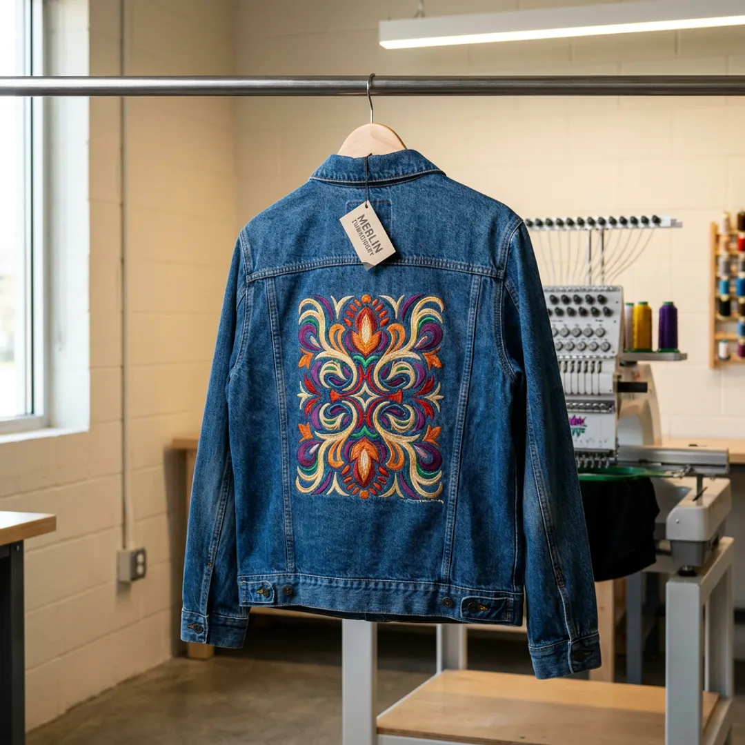 Custom Embroidered Denim Jackets