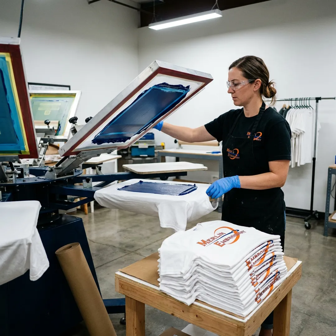 Custom Apparel Screen Printing Services