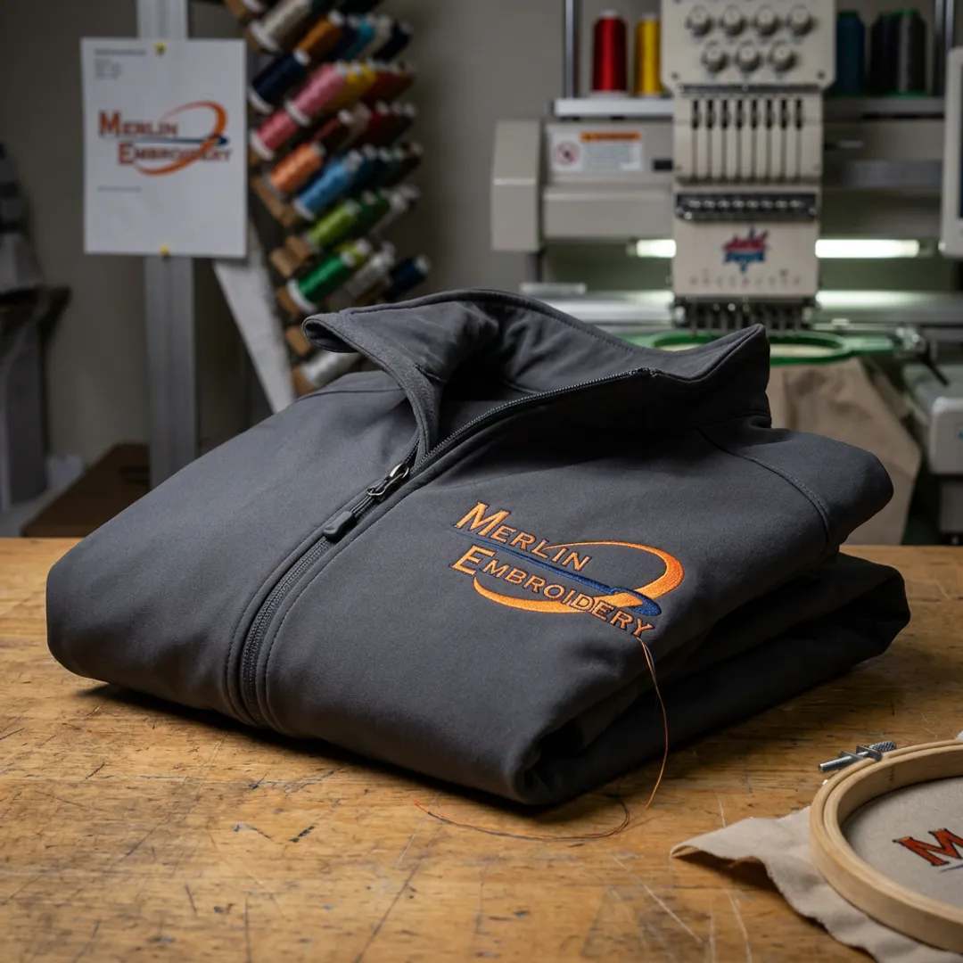 Custom Embroidered Softshell Jackets
