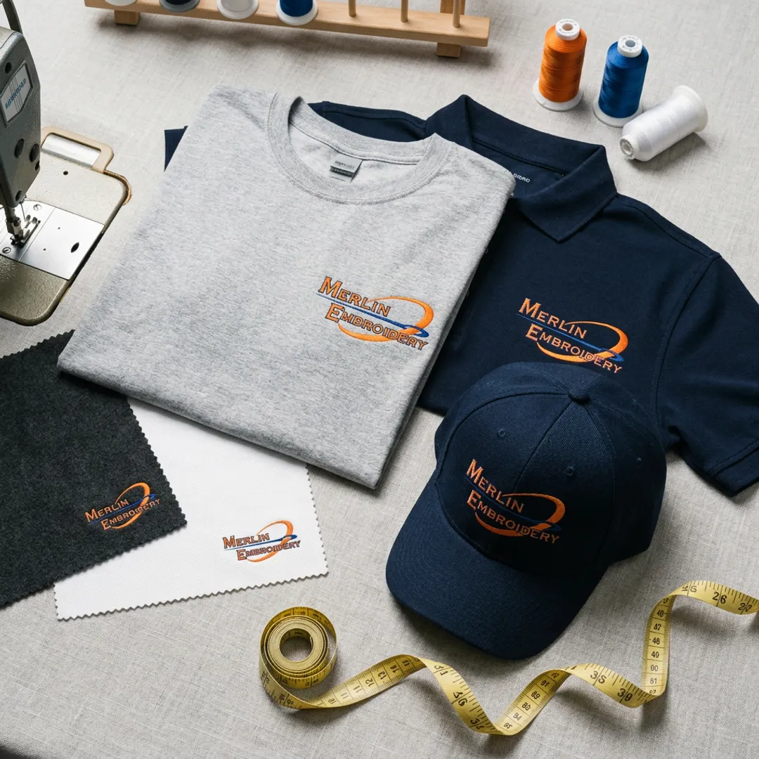 Embroidery Placement Guide for T-Shirts & Apparel