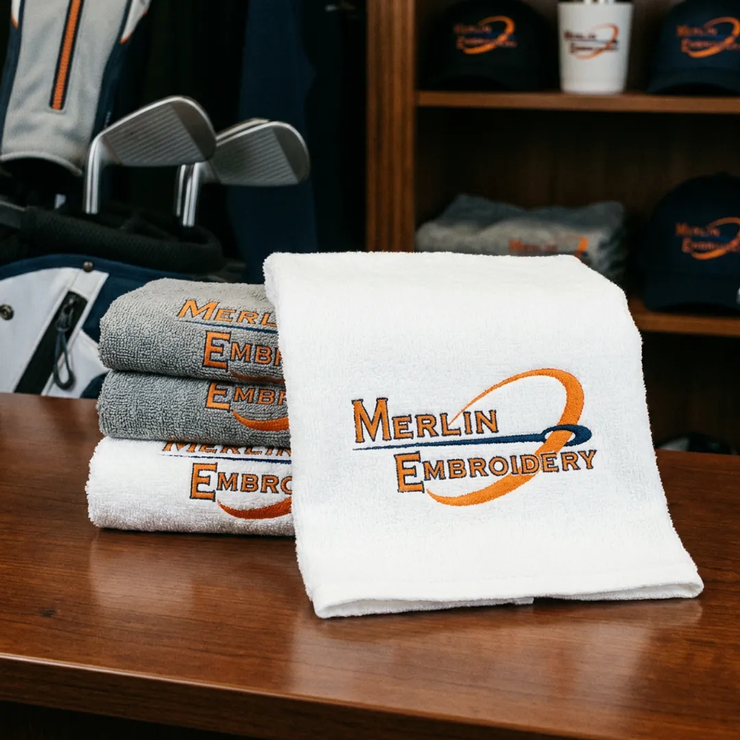 Custom Golf Towels with Logo Embroidery