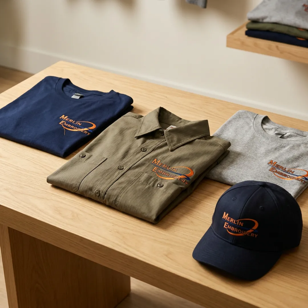 Custom Embroidered FR Shirts & T-Shirts