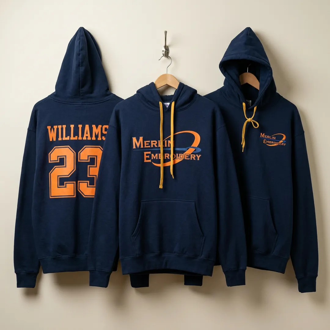 Custom Athletic Team Hoodies with Player Names & Numbers