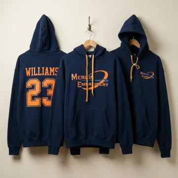 Custom Athletic Team Hoodies with Player Names & Numbers