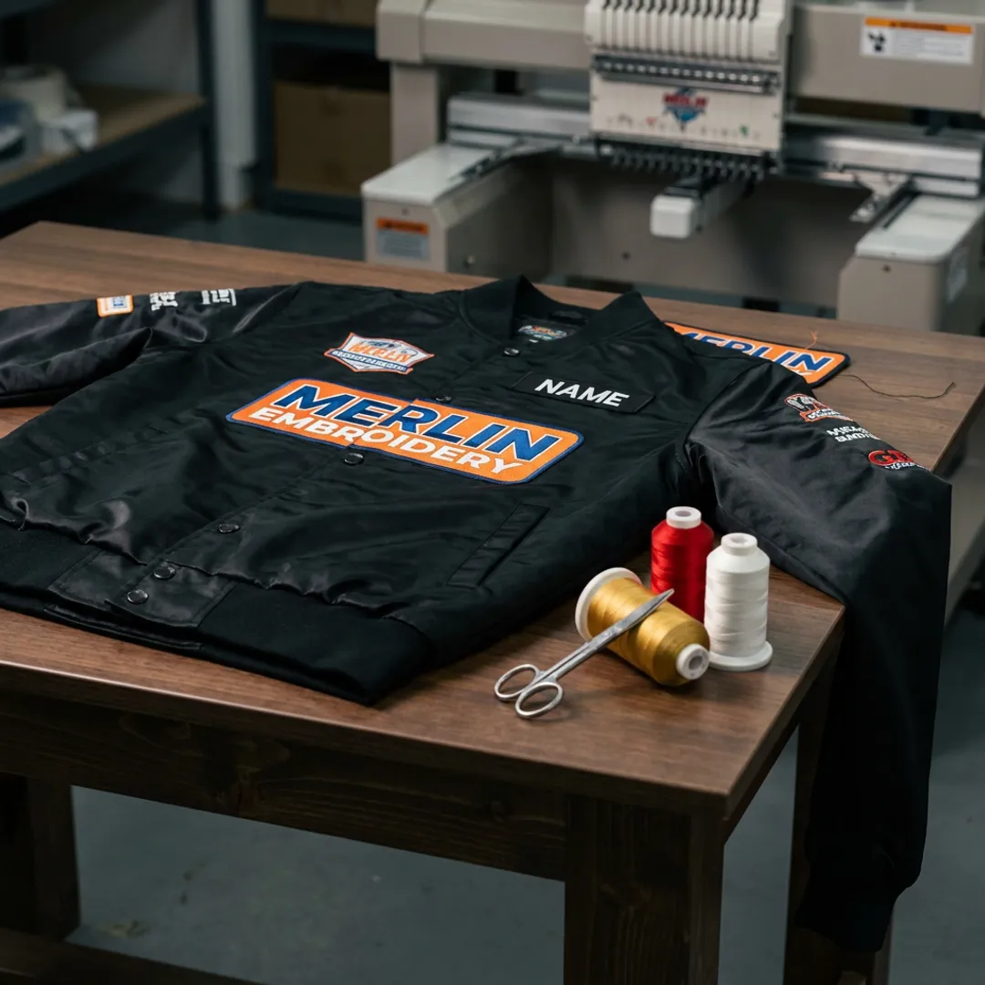 Custom Embroidered Racing Jackets