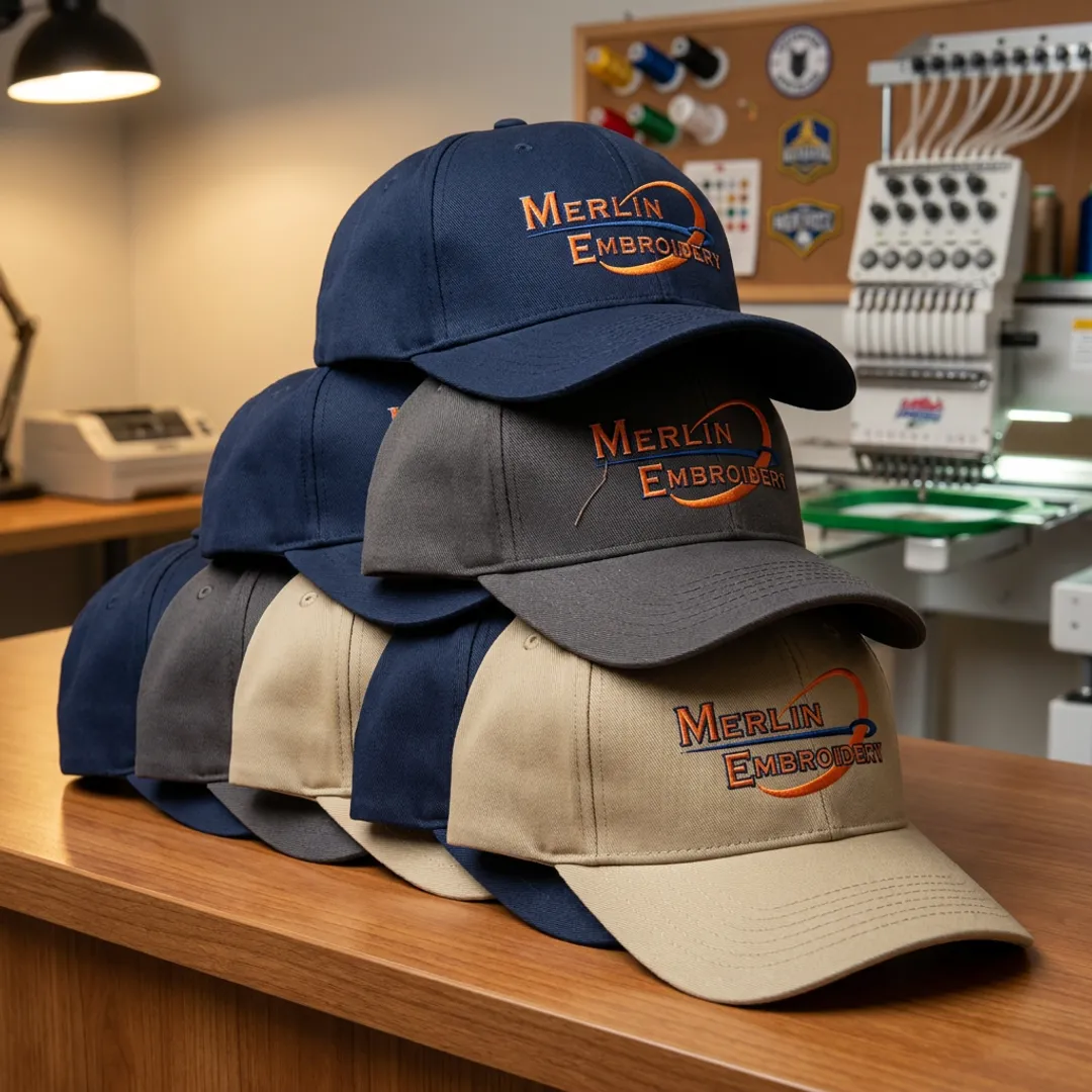 Logo-Embroidered Cotton Gabardine Baseball Caps