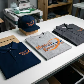 Custom t-shirts and embroidered apparel