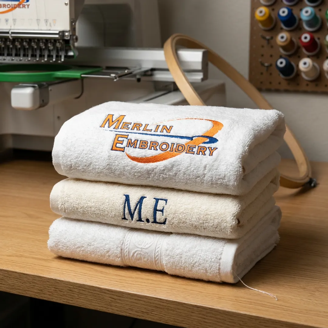 Custom Embroidered Towels