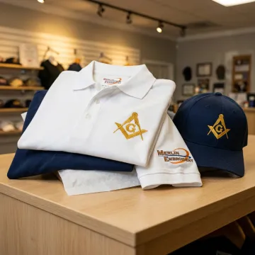 Custom Embroidered Masonic Shirts & Apparel