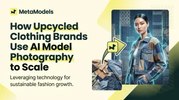 How Upcycled Clothing Brands Use AI Model Photography to Scale