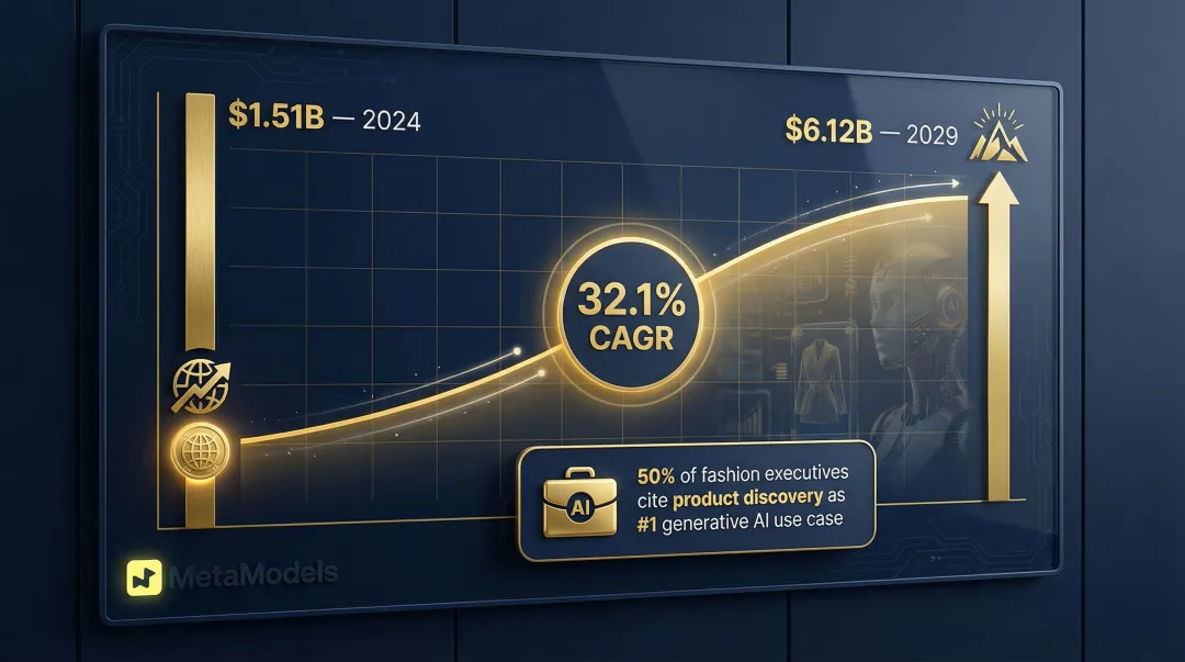 AI fashion photography market growth from 1.51 billion to 6.12 billion by 2029