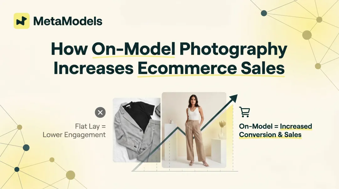 How On-Model Photography Increases Ecommerce Sales