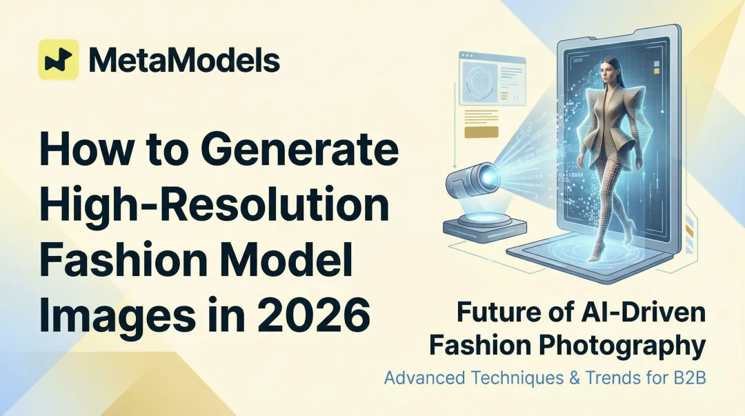 How to Generate High-Resolution Fashion Model Images in 2026