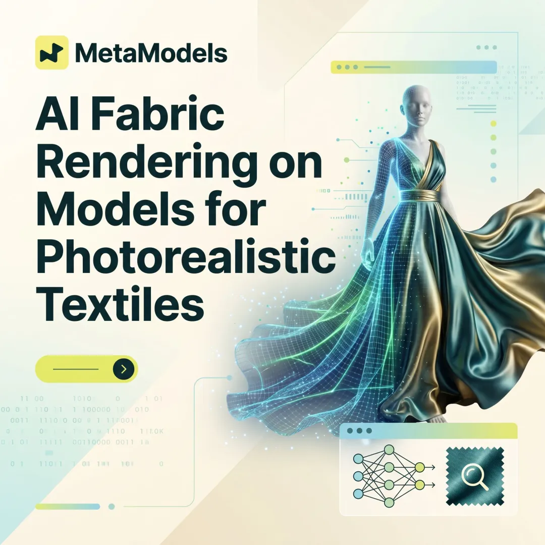 AI Fabric Rendering on Models for Photorealistic Textiles