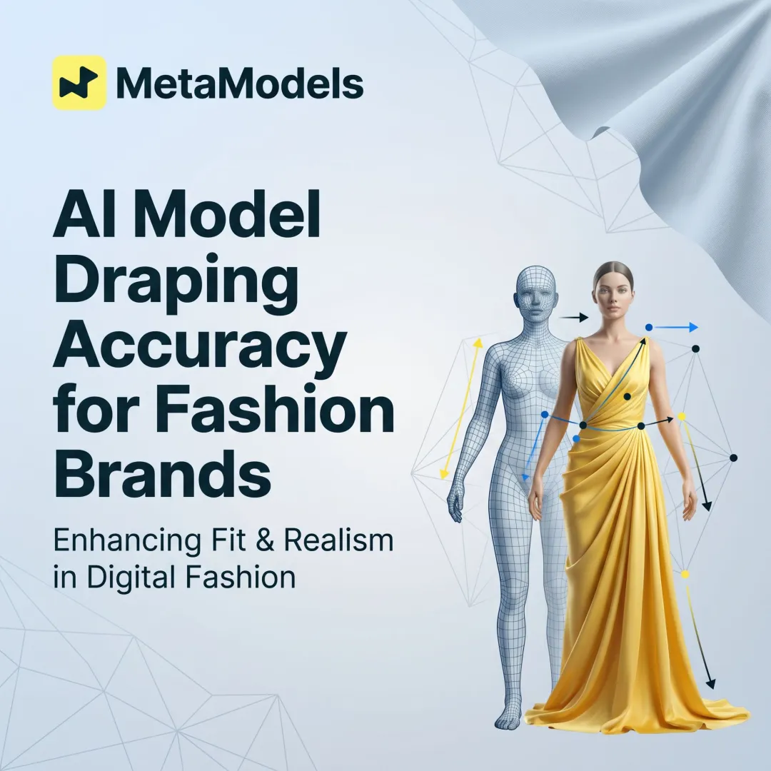 AI Model Draping Accuracy for Fashion Brands