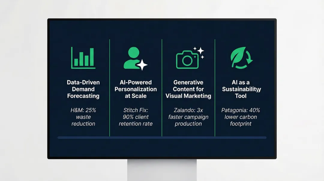 Four key AI strategy patterns shared by top fashion brands in 2026