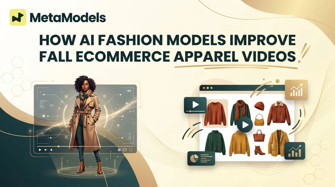How AI Fashion Models Improve Fall Ecommerce Apparel Videos